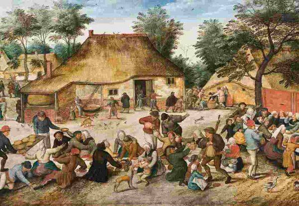Bruegel d. Ä.: Le Repas de Noce / 1000