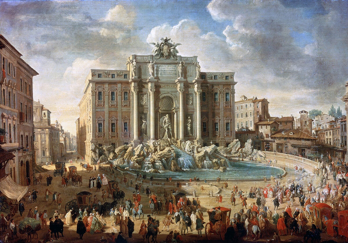 Pannini: Fontana Du Trevi / 540 (ARC)