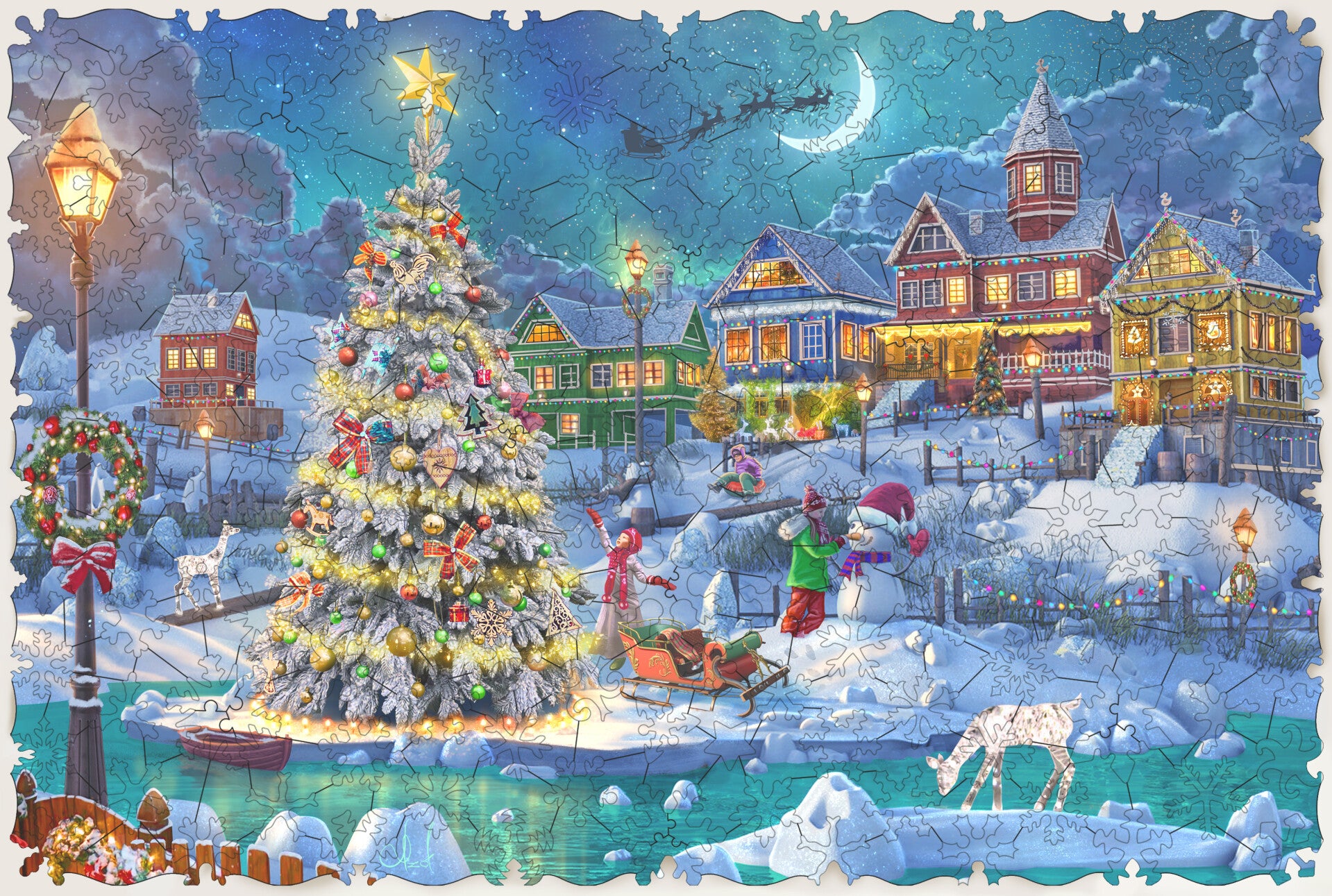 Reshetnikov: Christmas Village / 400 (DRE)
