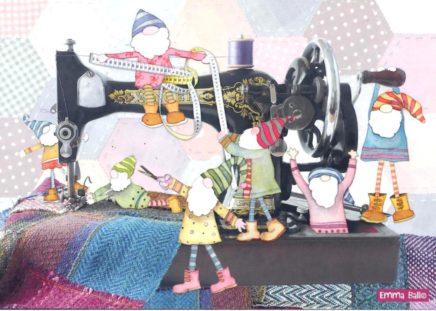 Ball: Sewing Gnomes / 1000