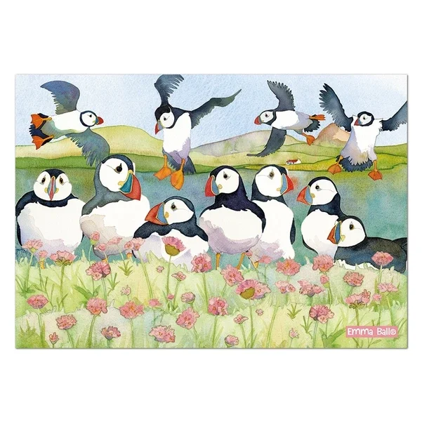 Ball: Sea Thrift Puffins / 1000