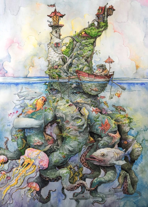 Ludy: Old Man at Sea