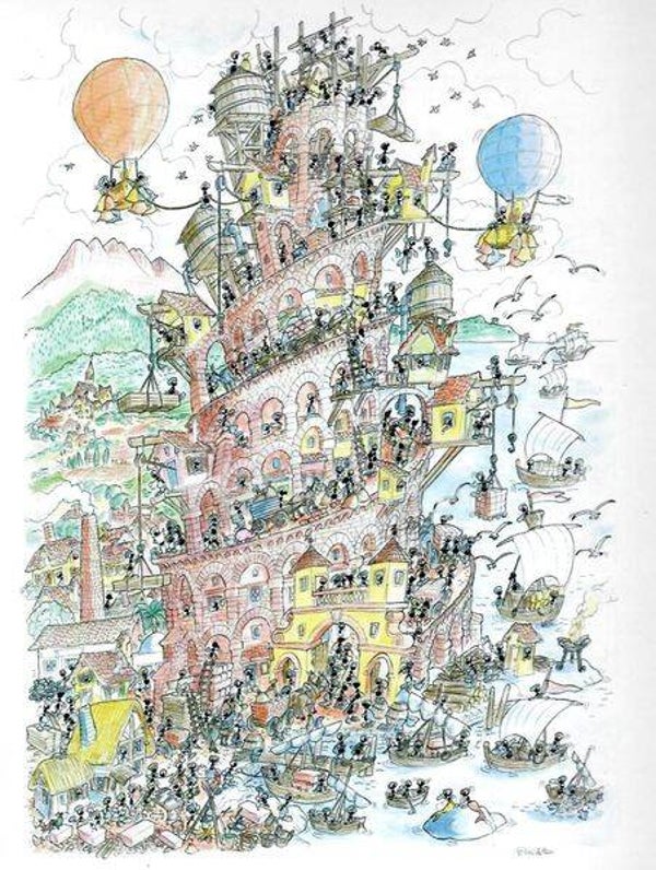 Vettori: Torre di Babele