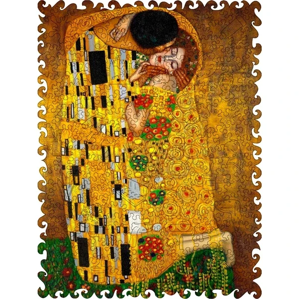 Klimt: Der Kuss / 276 (WS)