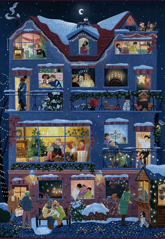 Vogel: Weihnachtszeit / 1000 (WW)
