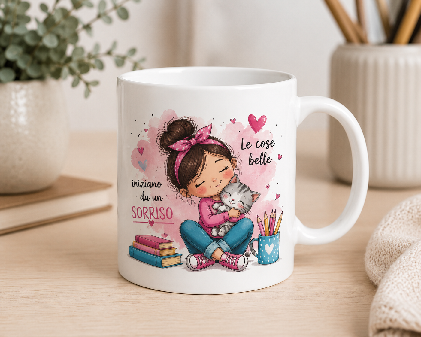 Mug grafica personalizzata su richiesta