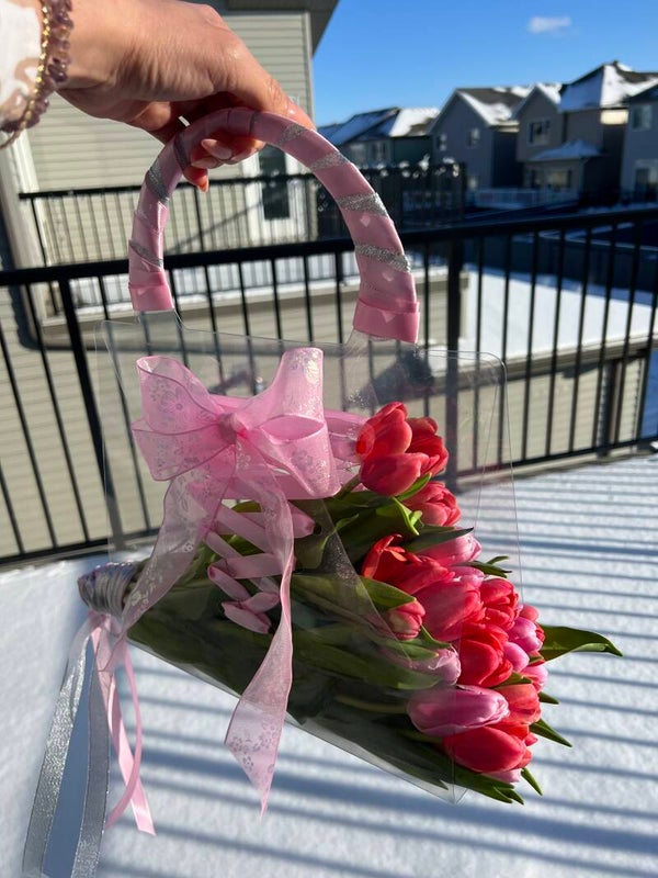 Floral handbag