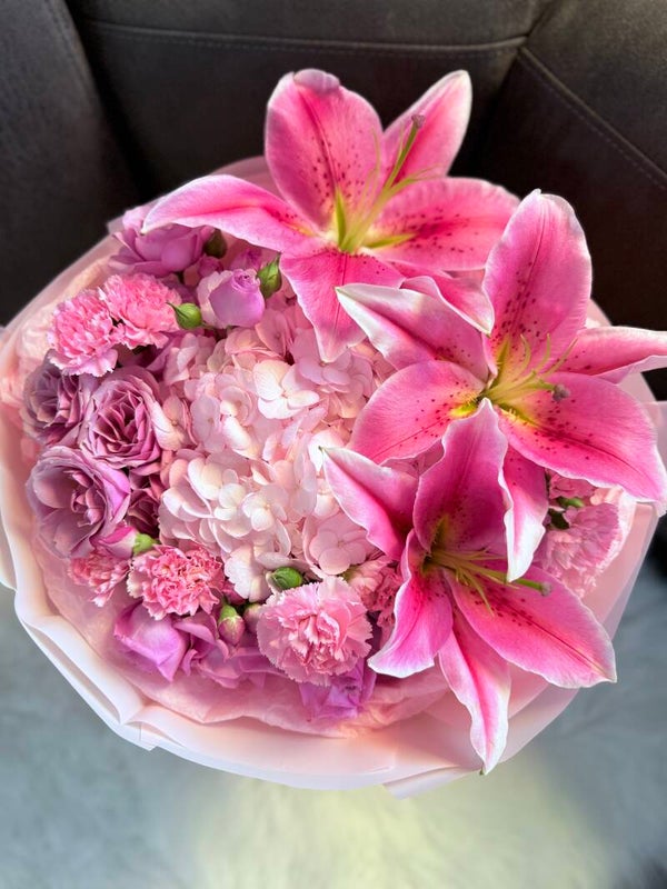 Full of Love Pink Blooms Bouquet