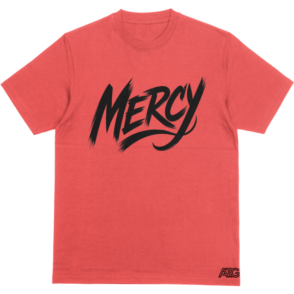 Mercy Graphic Tee Red&Blk