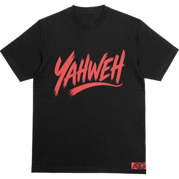 Yahweh Statement Tee - Blk&Red