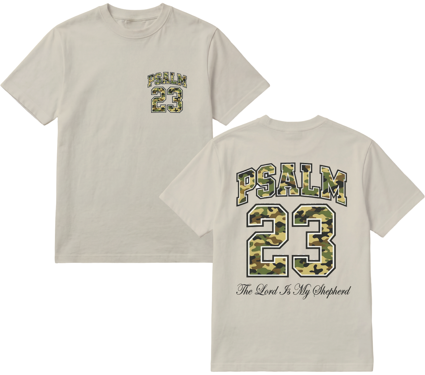 "Psalm 23" Vintage Streetwear Tee
