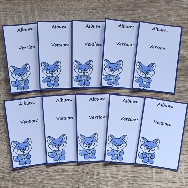 Seventeen Foxdungee photocard placeholder