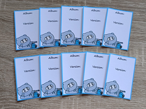 Seventeen Nonver photocard placeholder