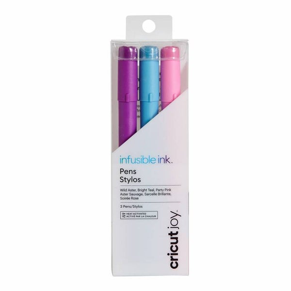 Cricut Joy Infusible Ink pennen 0.4 paars licht blauw pink