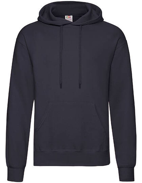 Fruit of the Loom Classic Hooded Sweat deep navy