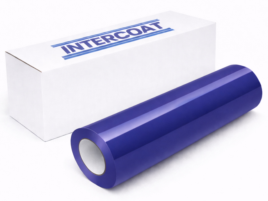 Intercoat Permanent Vinyl Glossy Brilliant Blue