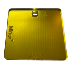 Green Cast Spiegel Acryl geel