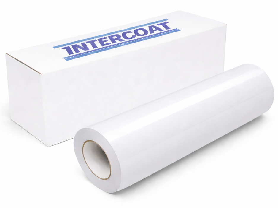 Intercoat Permanent Vinyl Glossy White