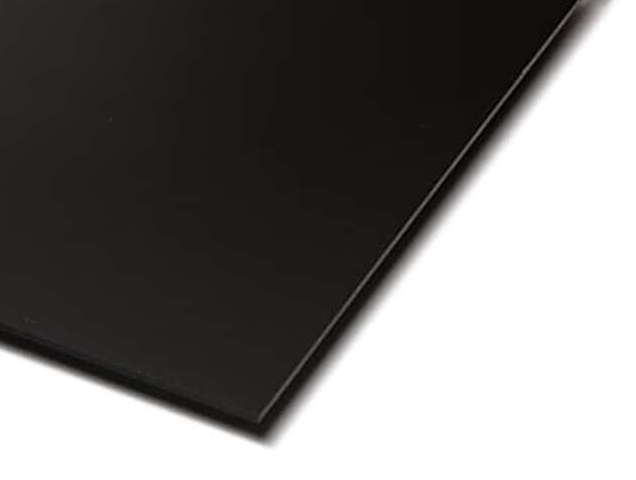 Green Cast Translucent Acryl Satin Zwart