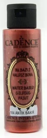 Cadence Gilding Acrylverf Metallic 70 ml Antique Copper
