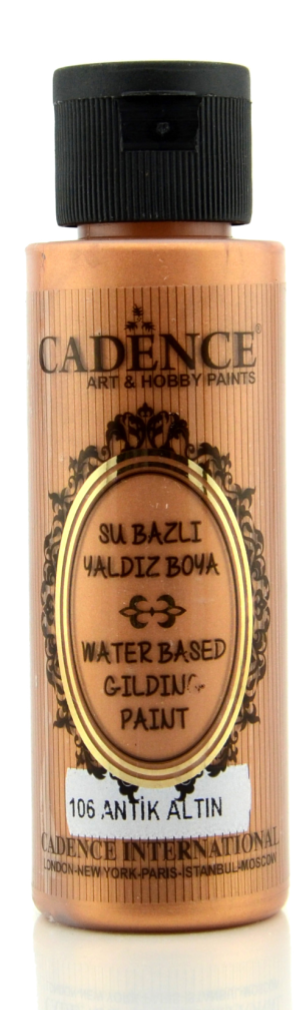 Cadence Gilding Acrylverf Metallic 70 ml Antique Gold