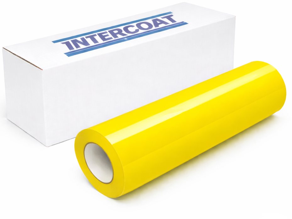 Intercoat Permanent Vinyl Glossy Sulfy Yellow