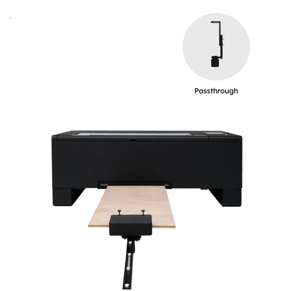 Flux Beambox II Passthrough & Open Bottom Add-on met automatische feeder