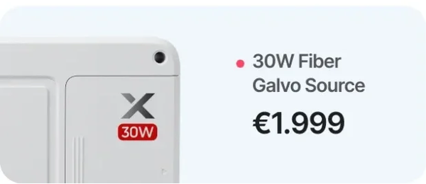 xTool X1 30w Fiber Galvo Module