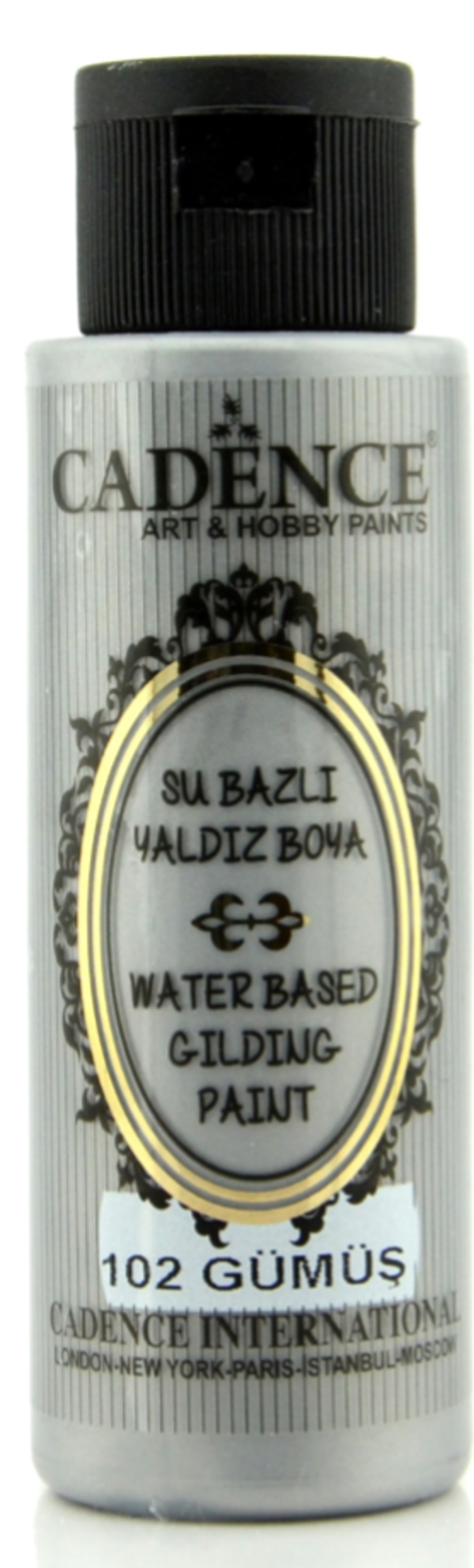 Cadence Gilding Acrylverf Metallic 70 ml Silver
