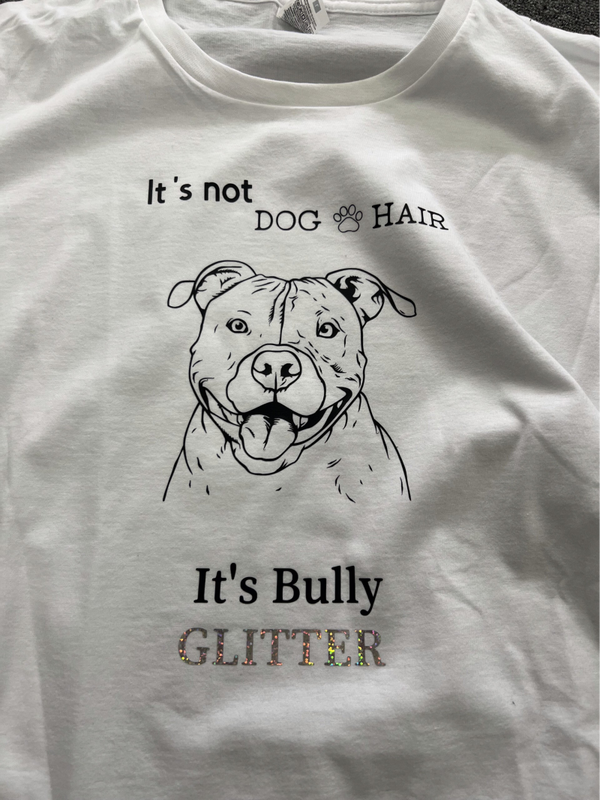 DBKC shirt wit Bully Glitter