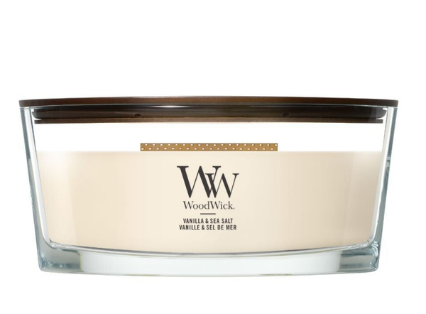 Woodwick Vanilla & Sea Salt Eclips Candle