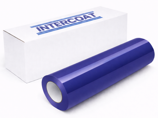 Intercoat Permanent Vinyl Glossy Brilliant Blue