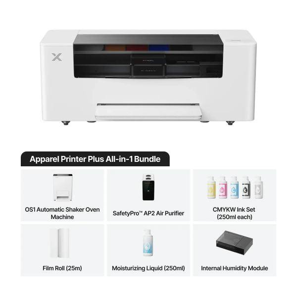 xTool DTF / Apparel Printer Plus All-in-1 Bundle