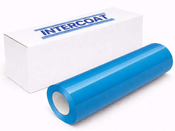Intercoat Permanent Vinyl Glossy Light Blue