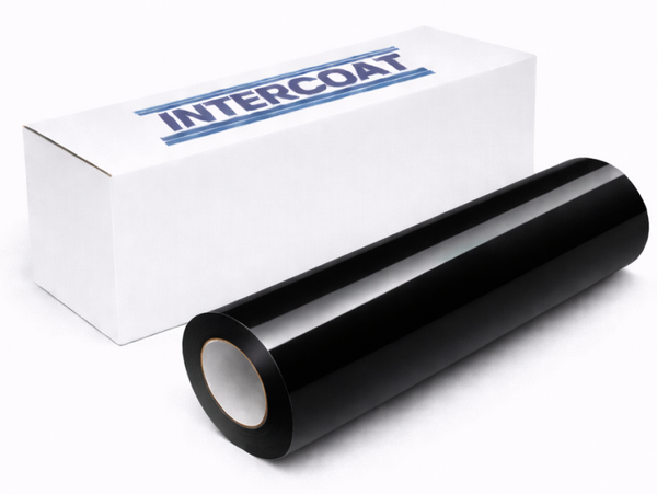 Intercoat Permanent Vinyl Glossy Black