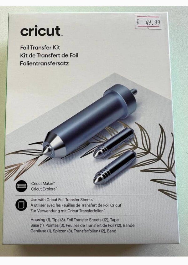 Cricut Foil tool transfer set