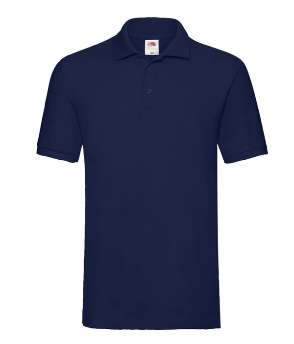 Fruit of the Loom Premium Polo heren navy