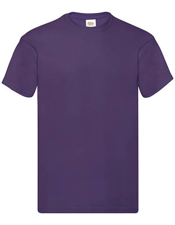 Fruit of the Loom Original T t-shirt purple