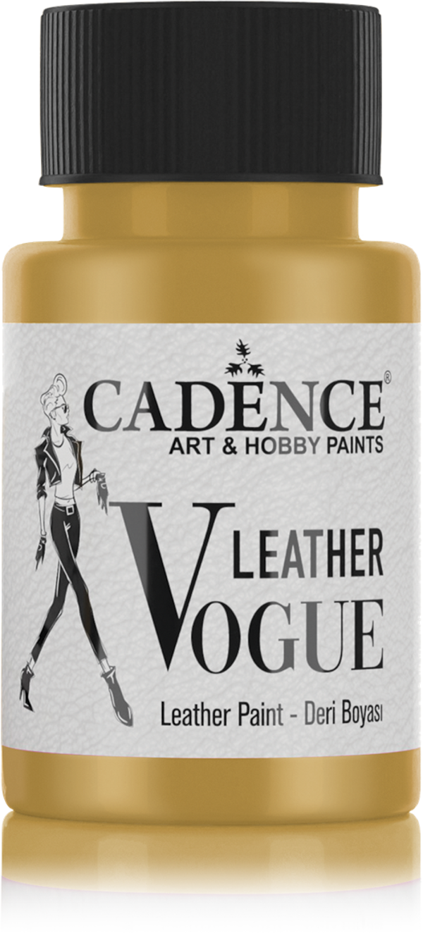 Cadence Leather Vogue Leer Verf 50 ml Metallic Goud