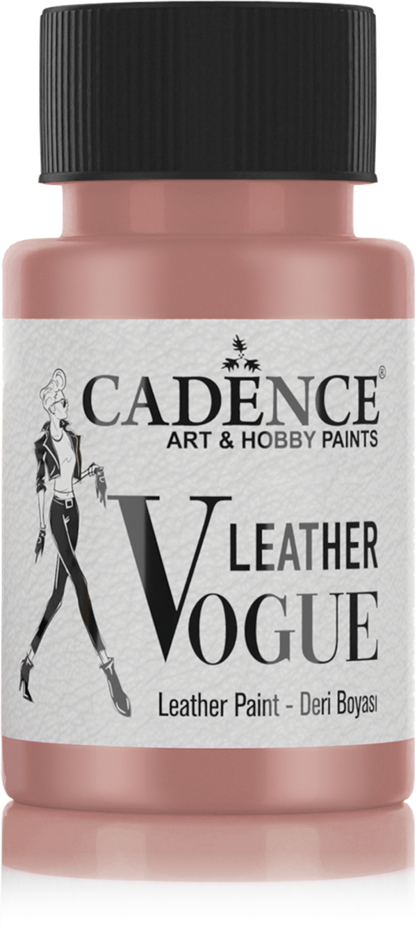 Cadence Leather Vogue Leer Verf 50 ml Metallic Rose