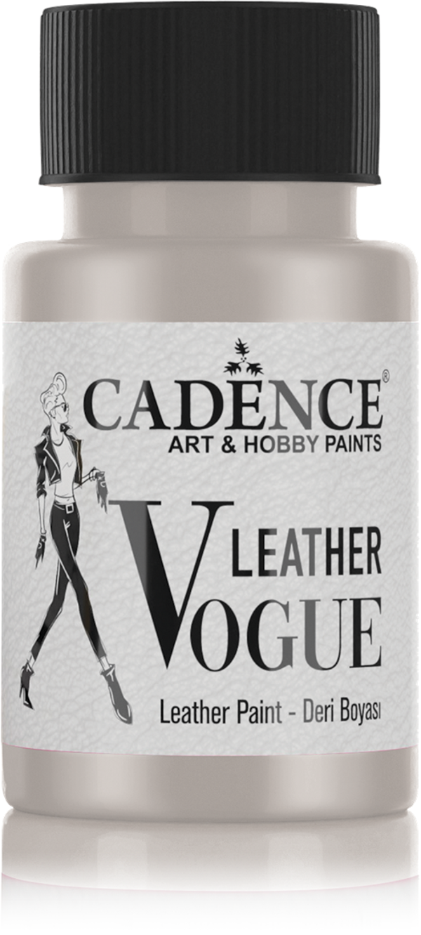 Cadence Leather Vogue Leer Verf 50 ml Metallic Zilver