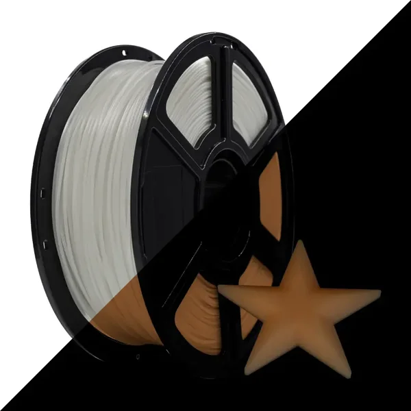 Flashforge Filament PLA Luminous Oranje GLOW IN THE DARK