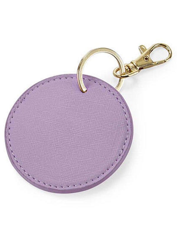 BagBase Boutique Circular Key Clip Lilac