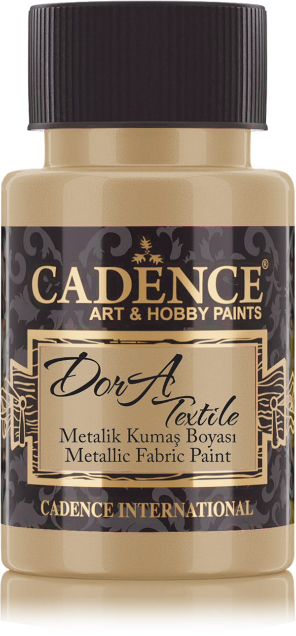 Cadence Dora Metallic Textielverf 50 ml Antiekgoud