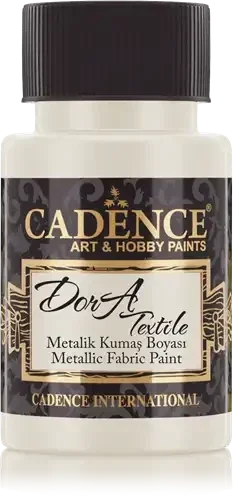 Cadence Dora Metallic Textielverf 50 ml Parelmoer