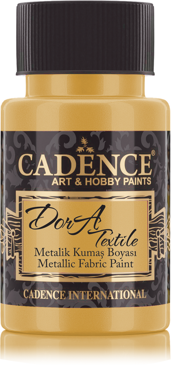 Cadence Dora Metallic Textielverf 50 ml Rijk Goud