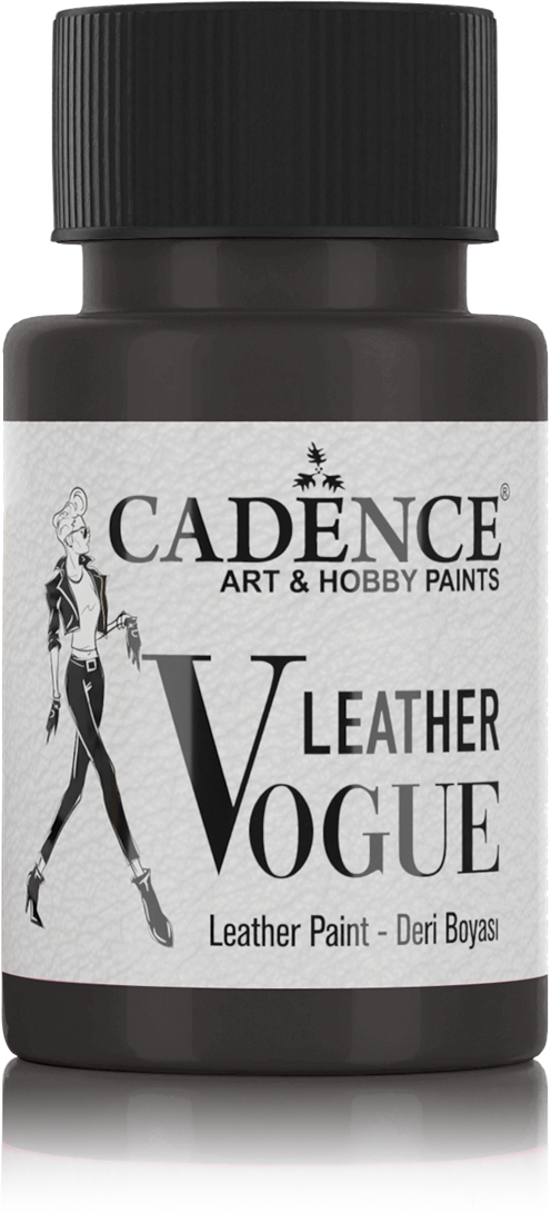 Cadence Leather Vogue Leer Verf 50 ml Zwart