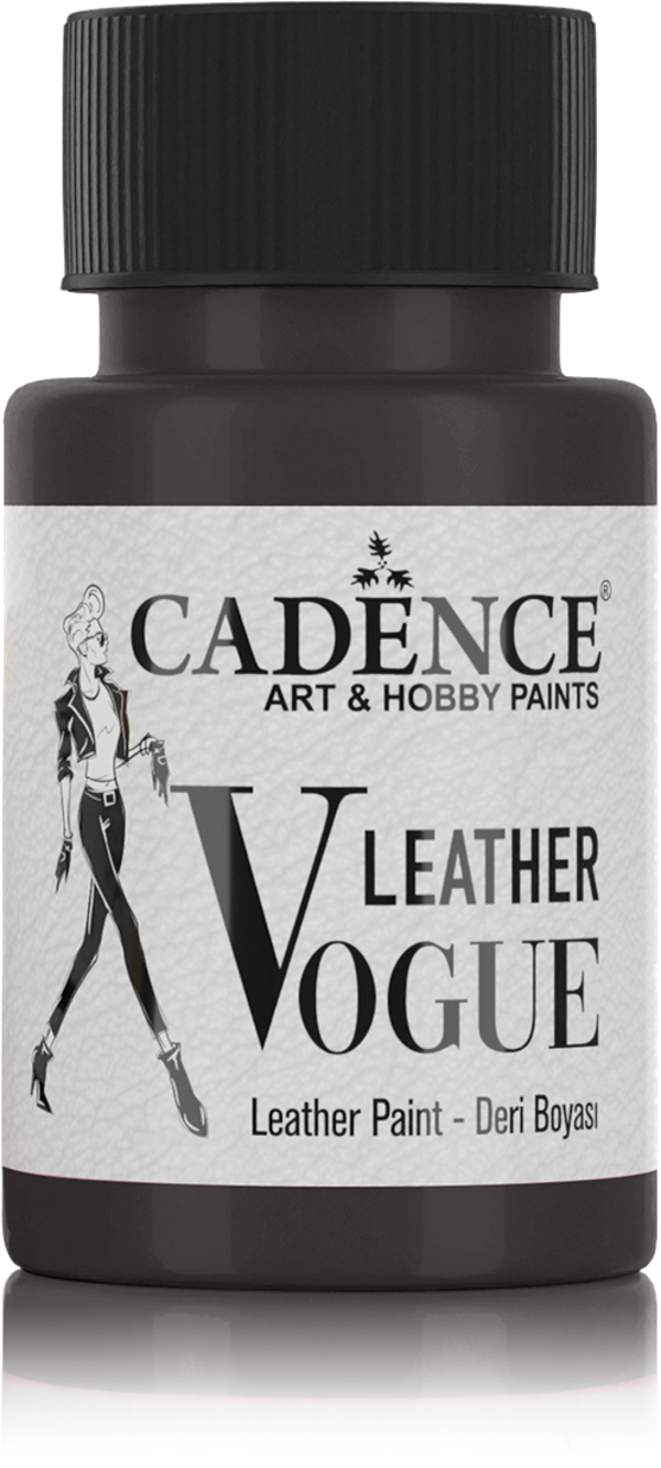 Cadence Leather Vogue Leer Verf 50 ml Zwart