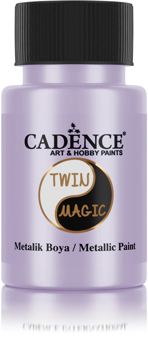 Cadence Twin Magic Acrylverf Metallic 50 ml Blue Purple