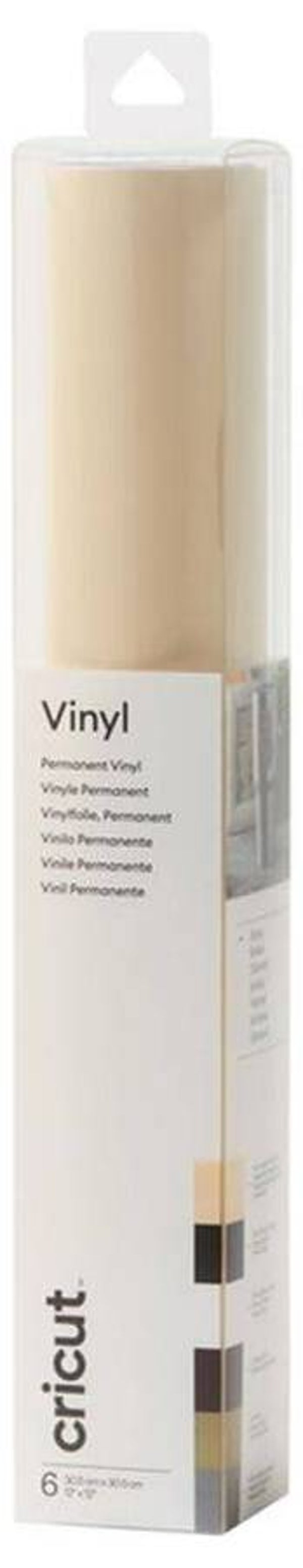 Cricut Basis Vinyl Permanent Glossy 6 stuks 2007710